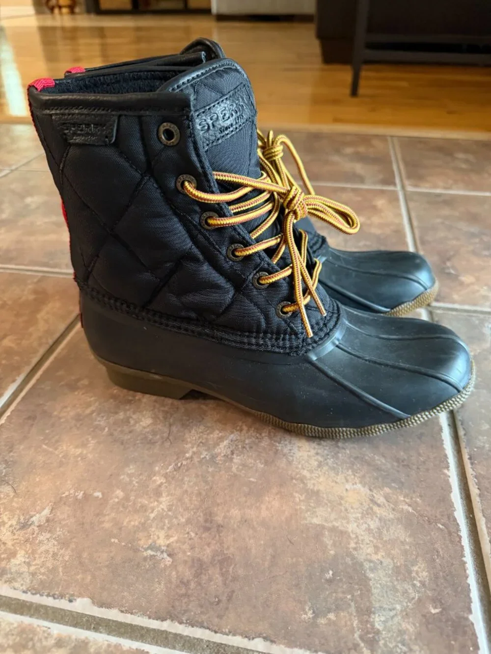Sperry Saltwater Nylon Boots Men's - Size 7